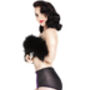 Retro Satin High Waisted Brief Knicker Bridal Gift, thumbnail 9 of 12
