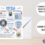 100th Birthday Card With 1926 Coin Choose Card Colour, thumbnail 2 of 3