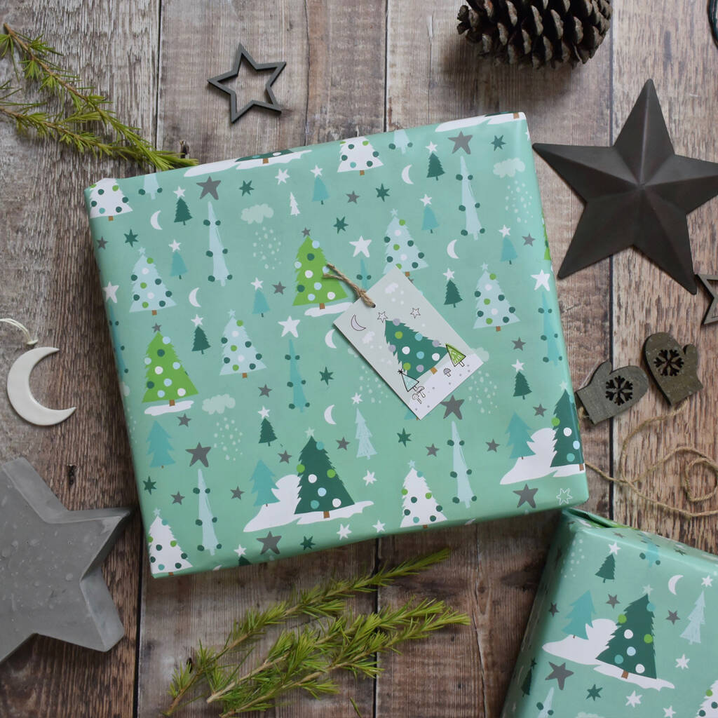 Christmas Gnome Wrapping Paper Set By Paper And Inc