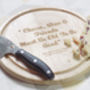 Personalised Friends Quote Cheese Board, thumbnail 3 of 5