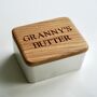 Personalised Butter Dish, thumbnail 1 of 4