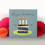 Happy Birthday Cake Card, thumbnail 4 of 5