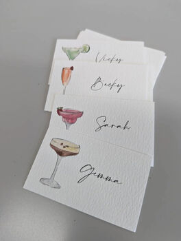 Cocktail Wedding Guest Place Names, 6 of 7
