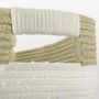 Set Of Two Jute Large Cotton Rope Storage Basket, thumbnail 5 of 6