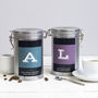 Personalised Initial Coffee Gift In Tin, thumbnail 2 of 7