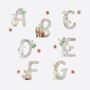 Personalised Animal Alphabet Initial Niece Birthday Card *A Z Options, thumbnail 2 of 10