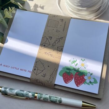 Strawberry Note Cards, 2 of 4