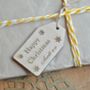 Personalised Christmas Wooden Gift Tag, thumbnail 2 of 2