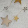 Star Garland Gold And Silver, thumbnail 4 of 4