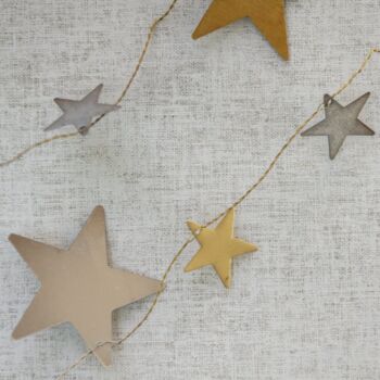 Star Garland Gold And Silver, 4 of 4