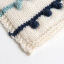 Baby Toddler Blanket Easy Knitting Kit, thumbnail 4 of 7
