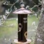Personalised Black And Copper Bird Feeder, thumbnail 2 of 4