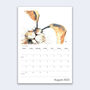 2022 23 Academic Calendar With Wildlife Art, thumbnail 8 of 8