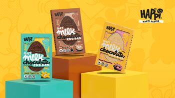 Happi Oat M!Lk Salted Honeycomb Easter Egg Bar 140g, 4 of 4