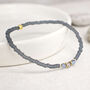 Labradorite Inspired Beaded Bracelet, thumbnail 1 of 4