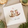 Personalised Cute Otter Christmas Card For Partner, thumbnail 1 of 7