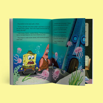Sponge Bob Square Pants Adventure Personalised Book, 3 of 8