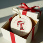 Personalised Santa Letter Name Christmas Ornament, thumbnail 8 of 8