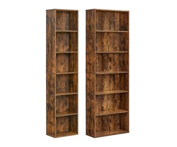 Industrial Bookcase Shelving Unit Storage Organiser, 6 of 6