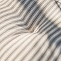 Round Cotton Stripe Garden Seat Pads, thumbnail 3 of 5