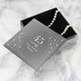 Personalised Birthday Diamante Glass Mini Jewellery Box, thumbnail 4 of 5