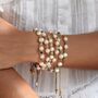 Amalfi Pearl Bracelet With Semi Precious Stones, thumbnail 1 of 12