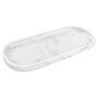 Marble Look White Oval Vanity Tray, thumbnail 5 of 7