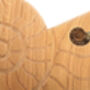 Hand Carved Oak Ammonite  Table, thumbnail 2 of 6