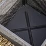 Urban Mesh Square Fire Pit, thumbnail 4 of 6