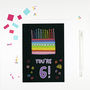 Children's Rainbow Cake Birthday Cards, thumbnail 7 of 11