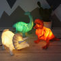 Origami Plug In Dinosaur Night Light, thumbnail 1 of 12