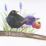 Set Of Five Wildlife Cards Blank Notecards, thumbnail 3 of 5
