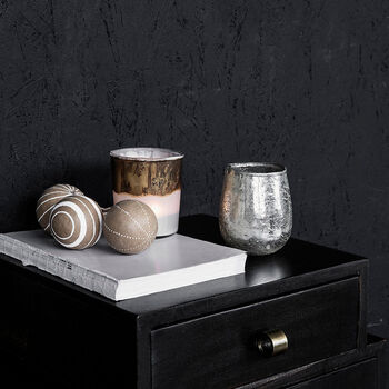 Sky High Gold And White Glass Tea Light Holder, 5 of 5