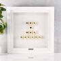 Personalised Mrs And Mrs Wedding Gift Frame With Surname, thumbnail 1 of 6