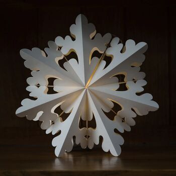 Paper Star Lantern With Lights | Fair Trade, 5 of 8