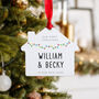 Personalised First Christmas New Home Bauble, thumbnail 1 of 7