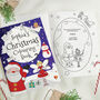 Personalised Christmas Fairy Colouring Book, thumbnail 1 of 8