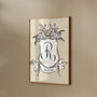 Personalised Wedding Crest Paper Print, thumbnail 9 of 12