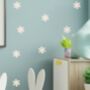 Daisy Wall Decals. Peel And Stick Daisy Wall Stickers, thumbnail 2 of 5