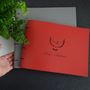 Personalised Leather Christening Guest Book, thumbnail 3 of 7