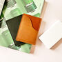 Genuine Leather Card Holder Wave Edge Slim Design, thumbnail 6 of 12