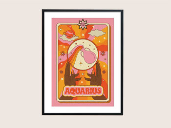 Zodiac Aquarius Print, 3 of 5