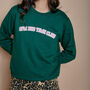 9 Pm Bedtime Club Slogan Sweatshirt, thumbnail 5 of 5