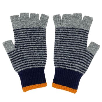 Men's Lambswool Gloves And Fingerless Mitts, 3 of 12