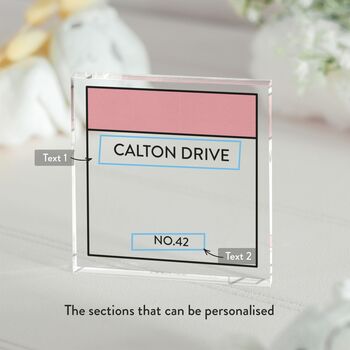 Personalised New Home Plaque Housewarming Gift, 9 of 10