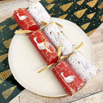 Green, Red And White Christmas Crackers 12 Days Of Christmas, 4 of 5