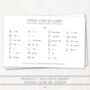 Stainless Steel Engraved Morse Code Wallet Card, thumbnail 3 of 4