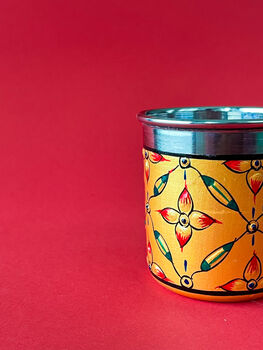 ‘Darbaar’ Hand Painted Indian Chai Cup, 2 of 3