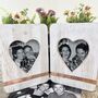 Personalised Double Heart Photo Frame, thumbnail 4 of 7