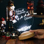 Christmas Night Lamp, Personalised Xmas Gift, thumbnail 2 of 5